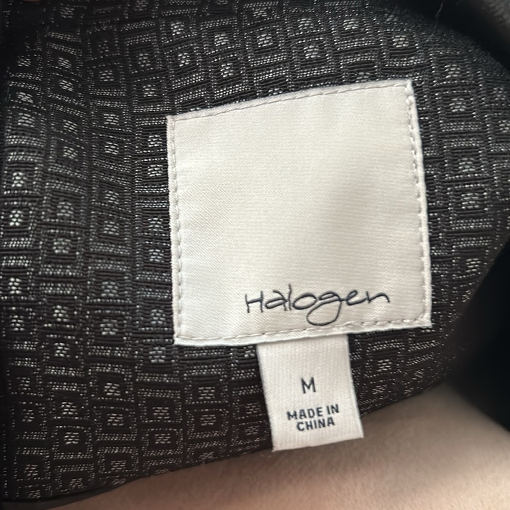 Black fitted patterned blazer - Picture 6 of 6